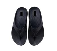 LuoAXINN Chanclas para mujer Zapatillas Ligeras De Recuperación, Deporte Suela Blanda For Hombres Y Mujeres, Sandalias For Exteriores, Zapatos Ligeros Playa(Black,25.5cm)