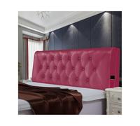 LuoAXINN Funda para cabecero de Cama Funda de Cuero for cabecera tamaño King, Relleno Alta resiliencia, Almohada, Tela Lavable Cama(Color 4,100x58x10cm)