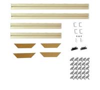 LuoAXINN marcos para cuadros Marco de lienzo, marcos madera, foto, pintura al óleo, diamantes, marco pared(35x45cm)