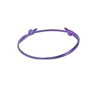 LuoAXINN Pulsera de cuerda trenzada 100 pulseras de cordón trenzado ajustables poliéster encerado medio acabado for mujeres y hombres