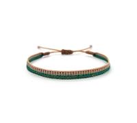 LuoAXINN Pulsera de cuerda trenzada Pulsera tejida a mano Pulseras trenzadas de tela for mujeres y hombres