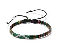 LuoAXINN Pulsera de cuerda trenzada Pulseras coloridas de la amistad cuerda armadura for pulsera trenzada hecha a mano del algodón los hombres mujer