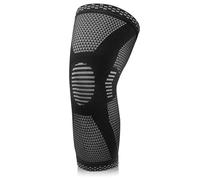 LuoAXINN Rodillera Deportiva de Seguridad for Gimnasio, Rodillera elástica for Fitness, Equipo de Soporte for rótula, Correr, Baloncesto, Tenis, balonvolea, 1 ud. para Todo Tipo de Deportes(L)