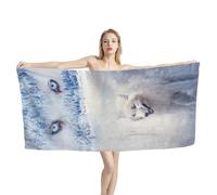 LuoAXINN Toalla de Playa Toalla de Playa Microfibra Secado rápido for Deportes, Gimnasio, baño Grande, Sauna, Yoga, Viajes, Mantas Picnic for Mujeres y Hombres(Color2,70x140cm)