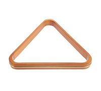 LuoAXINN Triángulo de Billar Estante de Billar Madera, Soporte Triangular for Bolas, Accesorios for Mesa, Material Pino Resistente, fácil Almacenamiento