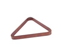 LuoAXINN Triángulo de Billar Estante Triangular for Mesa de Billar, Soporte Madera for Bolas, Accesorios for Palo, Herramienta for Suministros Piscina Interior(Brown)