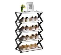 LuoAXINN Zapateros Zapatero De Cuadros For Uso Doméstico Multicapa For Puertas Entrada, Pequeño Y Estrecho(3 Levels)