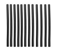 Luobannm 12 Piezas Fundas Protectoras para Postes de Trampolín de 35,4 Pulgadas, Color Negro.