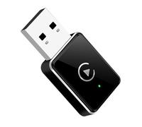 Luobannm Adaptador Inalámbrico 2 en 1 para Android Auto, Plug & Play, WiFi, Bluetooth 5.0, Conexión Rápida, Smart AI Box