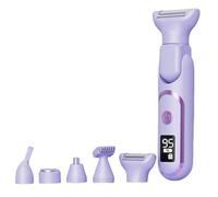 Luobannm Afeitadora con Pantalla LCD para Mujer, Dispositivo de Depilación, Afeitadora Corporal