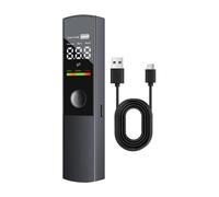 Luobannm Alcoholímetro Doméstico para Alcoholemia, Analizador de Aliento Portátil, Recargable por USB, Instrumentos Sin Contacto.