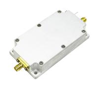 Luobannm Amplificador de Potencia de 2,4 GHz, Módulo de Potencia de 2,3-2,6 GHz, 10 W, Ganancia de 40 DB para Receptor GNSS, Señal de Radio Satelital para Drones con WiFi.