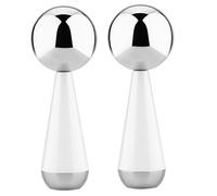 Luobannm Bolas Hielo para Tratamientos Faciales, Bolas Hielo Acero Irrompibles Giran 360 Grados, Rodillo Hielo para Rostro y Ojos, Herramienta para Cuidado Piel para Tratamientos Faciales