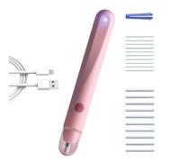 Luobannm Borrador Eléctrico Doméstico, Borrador Automático Portátil para Lápices, Herramienta de Borrado para Niños, Borrador de Lápiz, Borrador de Pintura B