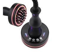 Luobannm Cepillo de Masaje Eléctrico de Meridianos para Cuerpo Completo, Quemagrasas, Gua Sha, Anticelulítico con Función de
