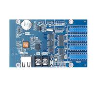 Luobannm Controlador HD-WF4 RGB HUB75 A Color, Pantalla LED, Animación de Píxeles, Señalización Digital LED, Puerto USB WiFi, Tarjeta de Control.