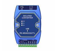 Luobannm Convertidor Industrial USB A RS485 RS422 RS232 TTL CDSENET E810-U15C CH340 con Aislamiento de Señal de Alimentación Tipo C 3,5 V/5 V TTL