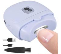 Luobannm Cortaúñas Automático, Cortaúñas Eléctrico con Luz, Recargable, Tijeras Eléctricas.