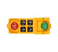 Luobannm Duplicador de Control Remoto Impermeable de 433,92 MHz, 4 Botones, Controlador de Grúa de Elevación de Larga Distancia para Uso Industrial.