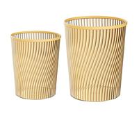 Luobannm Elegante de Basura de Gran Capacidad, Papelera Ligera de Lujo para Oficina, Inodoro, Papelera de Almacenamiento