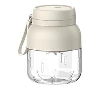 Luobannm Exprimidor Eléctrico Portátil, Exprimidor de Frutas Recargable para Estudiantes, Gran Capacidad, Ideal para Uso Escolar y Doméstico, Color