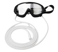 Luobannm Gafas de Hidrógeno, Máscara para Ojos, Máscara de Succión de Hidrógeno, Gafas de Enfriamiento, Generador de Hidrógeno, Máquina de Inhalación, Accesorios, Color Negro.