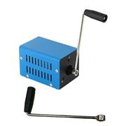 Luobannm Generador de Manivela Portátil Multifunción de 20 W para Exteriores, con Carga USB, para Emergencias y Supervivencia.