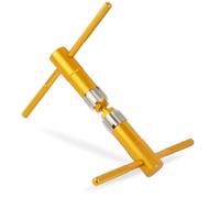 Luobannm Herramienta de Roscado para Pedalier de Bicicleta BSA, Kit de Reparación de Cuadro de Bicicleta de Aleación de Aluminio BC 1.37x24T.