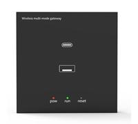 Luobannm Hub de Pared Multimodo Tuya ZigBee, Puente WiFi para Casa Inteligente, Bluetooth Mesh, Control Remoto Smart Life.