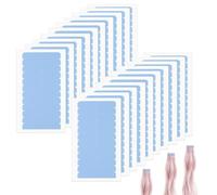 Luobannm Juego de 20 Cintas Adhesivas de Doble Cara para Extensiones de Cabello, Cinta Adhesiva de Repuesto para Extensiones de Cabello Humano.