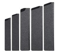 Luobannm Juego de 5 Protectores de Cuchillos, Fundas Universales para Cuchillas, Protectora con de Plástico ABS con Forro de Fieltro.