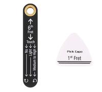 Luobannm Juego de Herramientas de Luthier para Guitarra, Medidor de Precisión para el Alivio del Mástil del Alma Guitarra, Medidor Precisión para Alivio del Mástil Alma de la Guitarra.