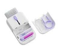 Luobannm Kit de Cepillo Limpiador de Teclado 11 en 1 para Auriculares Bluetooth, Herramienta de Limpieza para Auriculares, Extractor de Teclas.