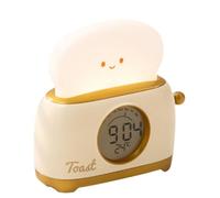 Luobannm Lámpara de Noche para Tostadas con Función de Temporizador y Atenuación Infinita, Lámpara LED para Panaderos, Luz de 1200 MAh