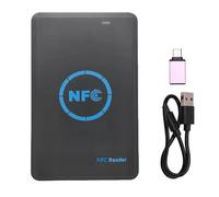 Luobannm Lector/Escritor de Chip Inteligente NFC de 5 Bandas, 13,56 MHz, 250 KHz, 375 KHz y 500 KHz, Copiadora, Duplicadora HID, 125 KHz/Copia de Llaves IC/ID para Llaveros.