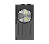 Luobannm Linterna de Bolsillo Portátil con Múltiples Modos de Iluminación, Mini Linterna EDC Magnética Recargable con Diseño de Clip para Senderismo Al Aire Libre.
