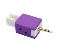 Luobannm Llave de Doble CW, Llave Automática Doble, Código Morse, Mini Llave Multiusos, Resistente, Color