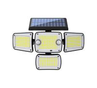 Luobannm Luces Solares LED para Exteriores con Sensor de Movimiento, Inducción, 3 Modos de Iluminación, Lámpara de Pared Solar Impermeable para Jardín.