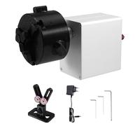 Luobannm Máquina Portátil para Fabricar Cañas de Pescar con Accionamiento Eléctrico, Bobinadora de Cañas de Pescar, Bricolaje, Rotación, Encolado, Enchufe de la UE.