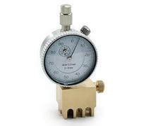 Luobannm Medidor de de Cuerdas con Indicador de Cuadrante Digital y Base para Ukelele Clásico. Herramienta de Reparación.