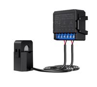Luobannm Medidor de Energía Inteligente Tuya WiFi de 2 Vías con Monitoreo Bidireccional de Consumo de Energía en KWh y Control Remoto por Aplicación.