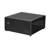 Luobannm Mini Gabinete de Cómputo para ITX, Host HTPC para Gabinete ITX, Chasis Pequeño, Totalmente de Aluminio.