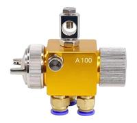 Luobannm Minipistola Pulverizadora de Pintura Automática A-100, Herramientas Neumáticas para Soldadura por, Vacío de Plástico de 0,8 mm.