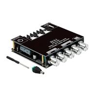 Luobannm Módulo Amplificador de Potencia de Audio Compatible con Bluetooth de 2.1 Canales, BT 5.1, 3,5 mm, Entrada Auxiliar, 50 W X 2 + 100 W, Placa Amplificadora.