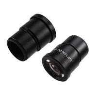 Luobannm Oculares Gran Angular WF10X-20MM de Alto Punto de Mira para Microscopio Estereoscópico Binocular y Trinocular. Interfaz de Instalación.