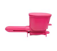 Luobannm Peine Aplicador de Rodillo para Teñir el Cabello, 2 en 1, Herramienta de Peluquería para Uso en Salón o en Casa, Color Rosa.