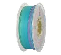 Luobannm PLA Arcoíris Mate de 1,75 mm, 1 Kg, para Impresora 3D con Degradado Multicolor, PLA de Bajo Brillo y Cambio de Color.