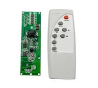 Luobannm Placa de Lámpara de Control Automático de 3,2 V y 3,7 V con Control Remoto, Controlador LED Solar, Multifunción, Inducción del Cuerpo Humano. A
