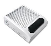 Luobannm Potente Aspiradora de Uñas con Velocidad Ajustable, Colector de Polvo, Filtro Extraíble, Herramienta de Aspiración para Salón de Uñas, Enchufe Europeo.