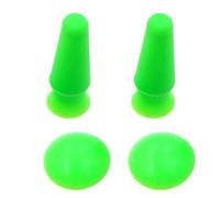 Luobannm Protectora de Silicona para Globo Ocular, Almohadilla para Párpados, Alambre Integrado, Protector de Párpados Doble, Prótesis Ocular con Ventosa A
